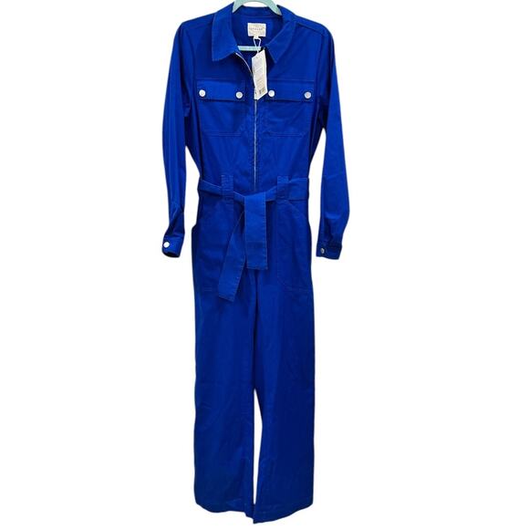 NWT Sézane Bob Jumpsuit in Royal Blue - Picture 4 of 10